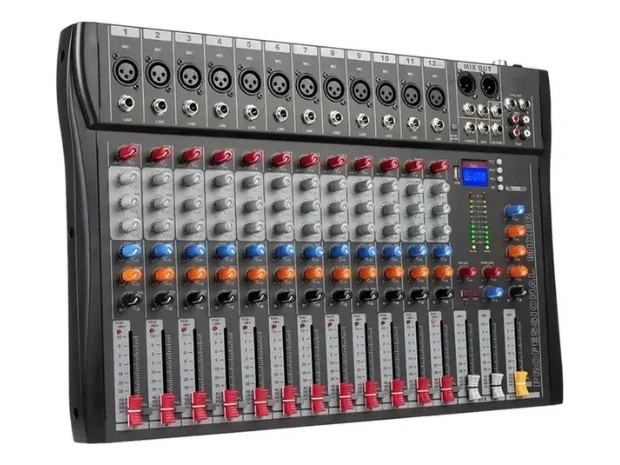 &uu PLACA DE AUDIO DE GRABACION 12 CANALES XY-CT12